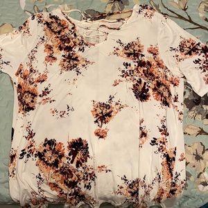 maurices string neck shirt